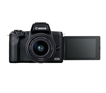 EOS M50 II (EF-M15-45 + 55-200) - Black