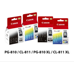 PG-810 / PG-810 XL / CL-811 / CL-811 XL
