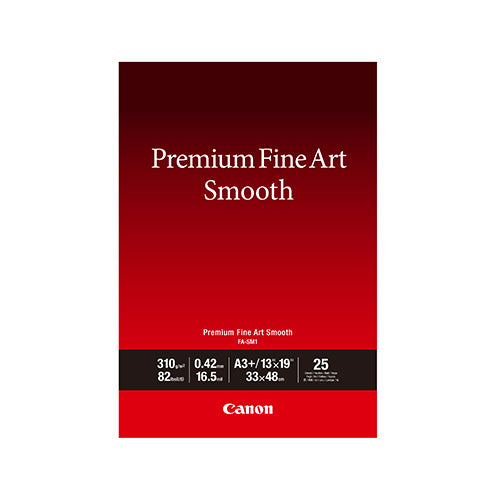 FA-SM1 Premium Fine Art Smooth A3+ (25 sheets)