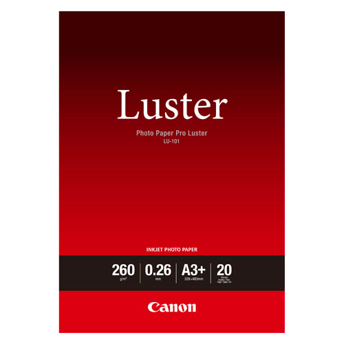 LU-101 Photo Paper Pro Luster A3+ (20 sheets)