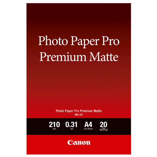 PM-101 Photo Paper Pro Premium Matte A4 (20 sheets)